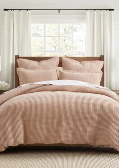 Mills Waffle Duvet Set