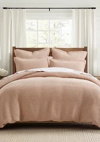 Mills Waffle Duvet Set