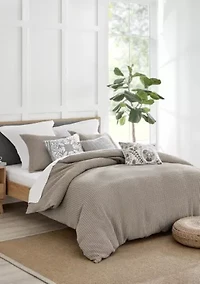 Mills Waffle Duvet Set