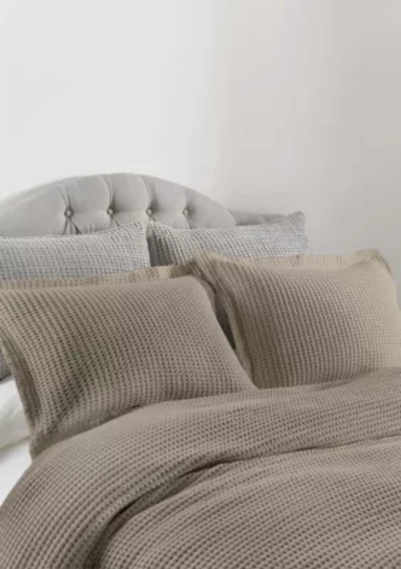 Mills Waffle Duvet Set