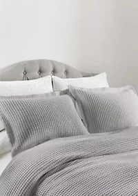 Mills Waffle Duvet Set