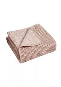 Mills Waffle Quilted Throw
