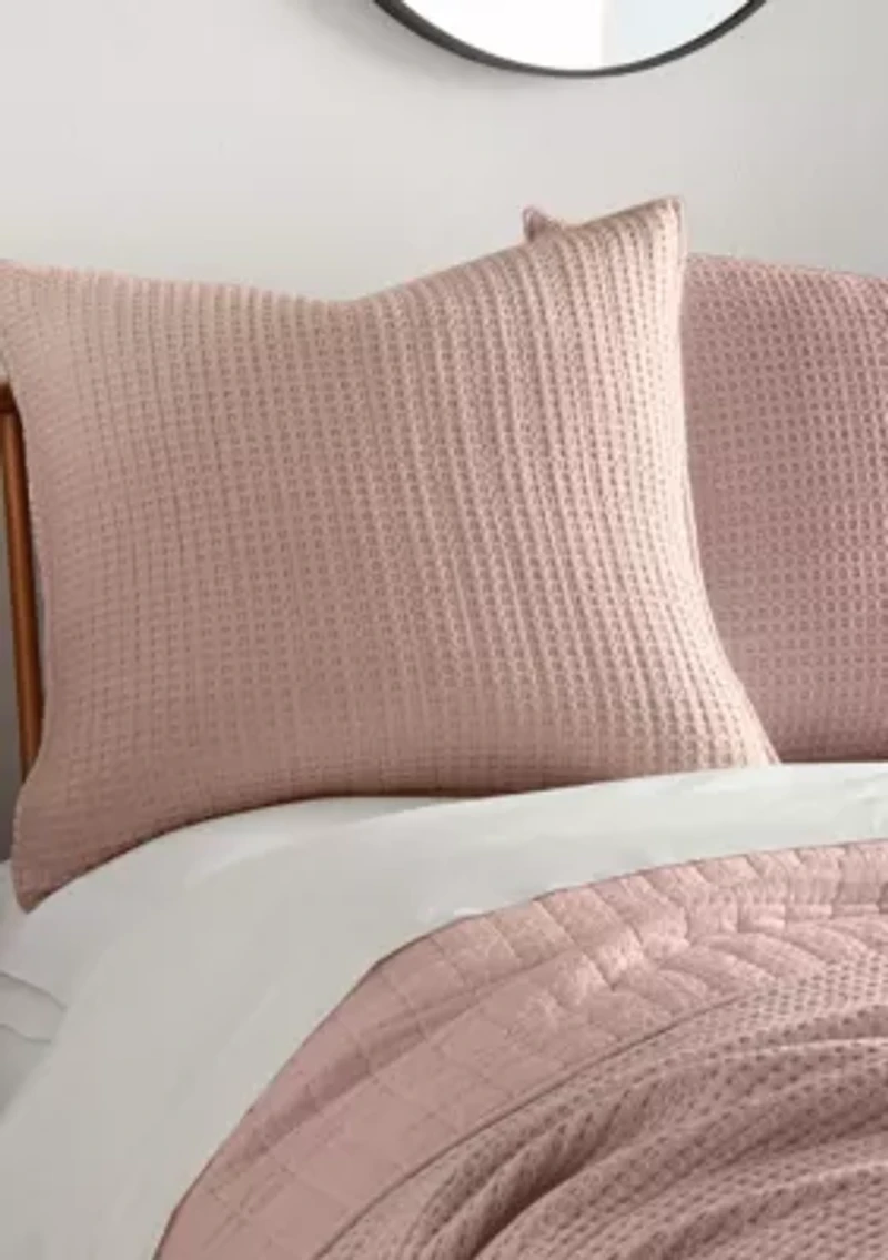 Mills Waffle Euro Shams