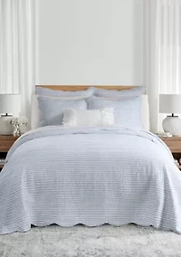 Martha Stripe Bedspread Set