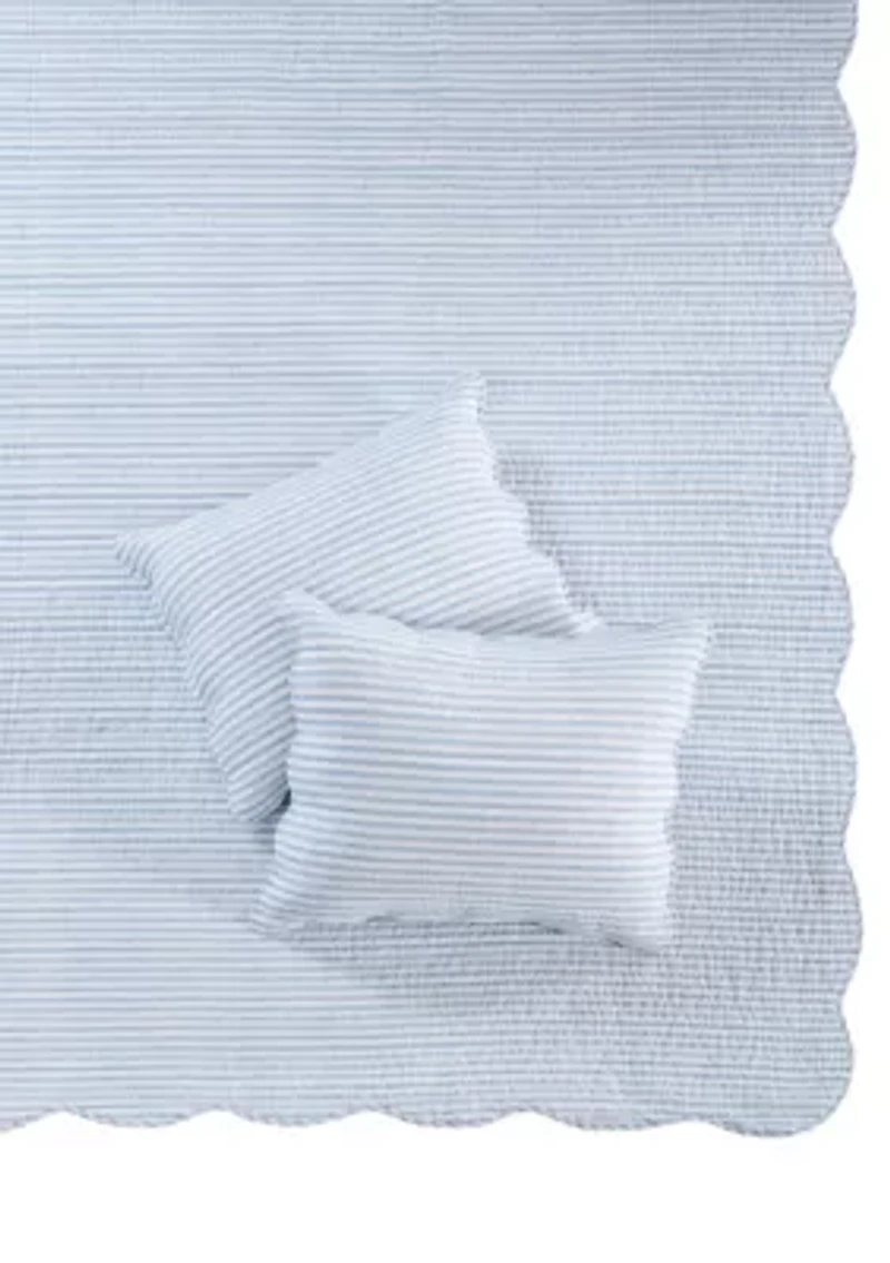 Martha Stripe Bedspread Set