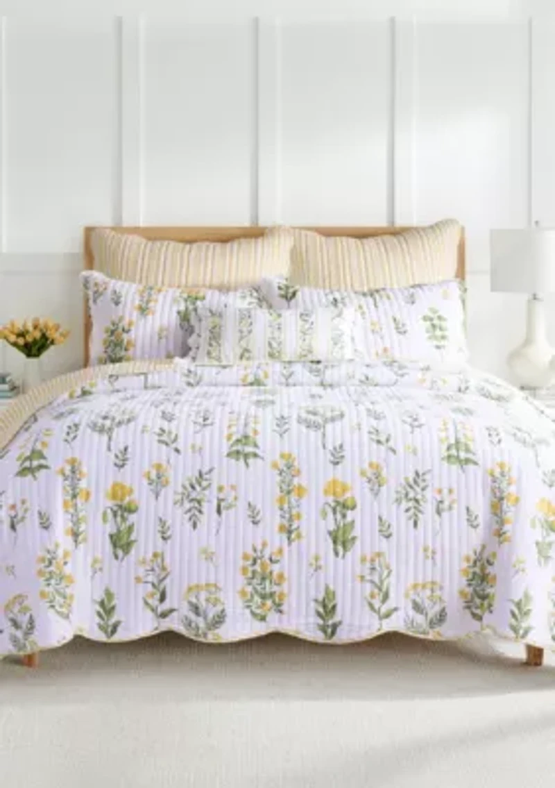 Daffodil Quilt Set