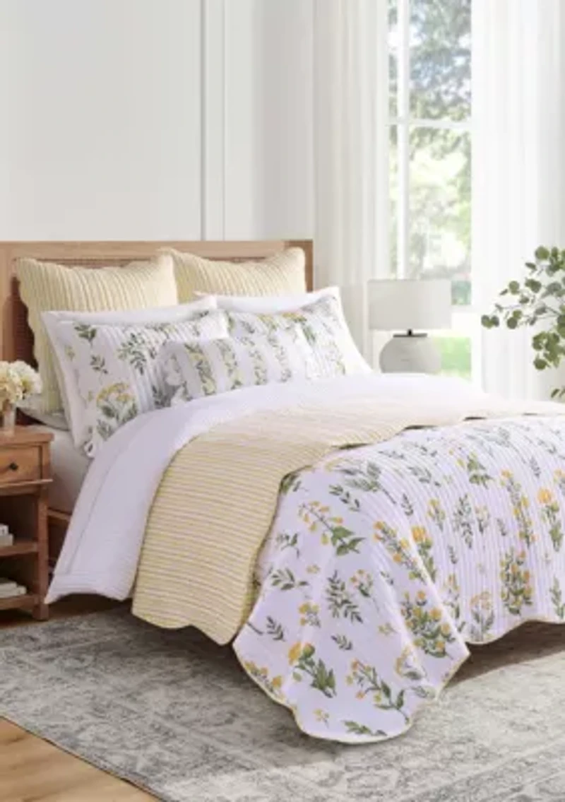 Daffodil Quilt Set