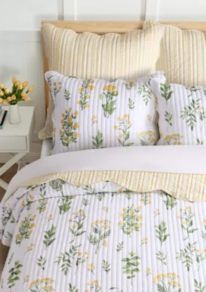Daffodil Quilt Set