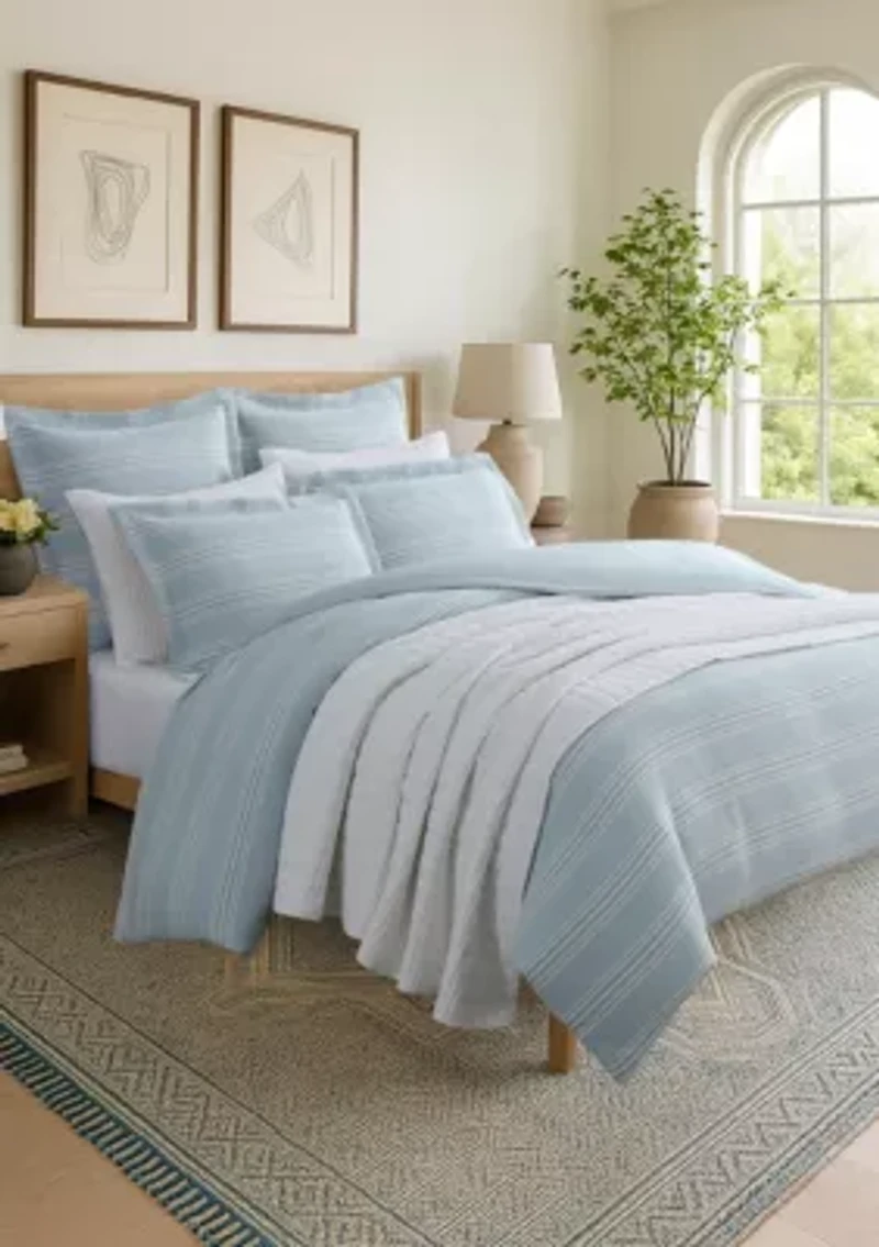 Clayton Stripes Comforter Set