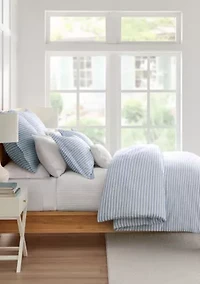 Martha Stripe Duvet Cover Set