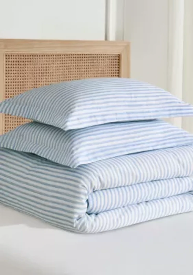 Martha Stripe Duvet Cover Set