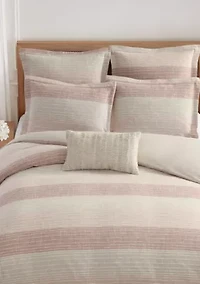 Sand Stripes Euro Sham set of 2