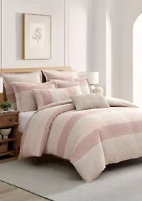 Sand Stripes Euro Sham set of 2