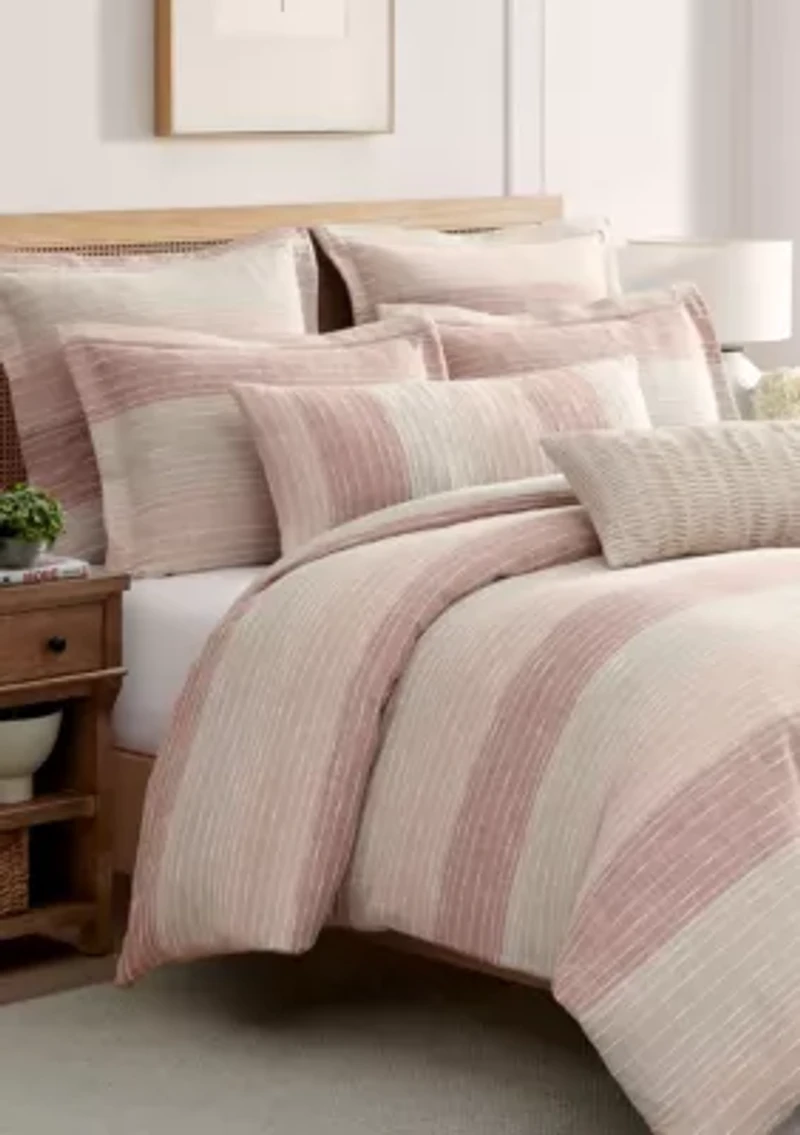 Sand Stripes Lumbar Pillow Cover 14x36