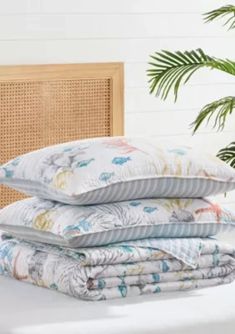 Whimsical Sea Quilt Set