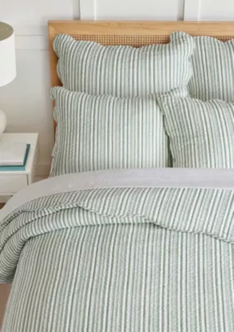 Martha Stripe Euro Sham Set of 2