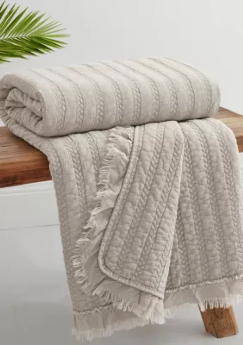 Wilhemina Quilted Throw