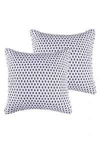 Day/Night Garden Euro Sham Set of 2