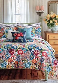 Day/Night Garden Euro Sham Set of 2