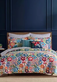 Day/Night Garden Euro Sham Set of 2