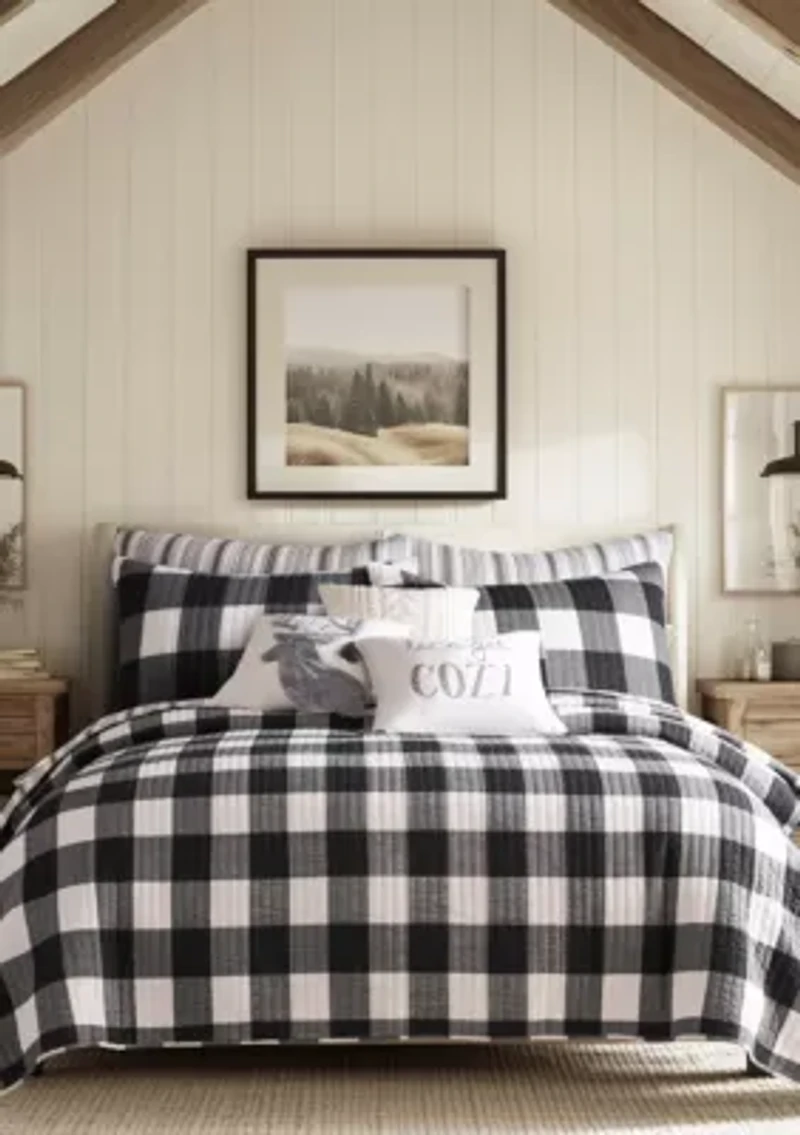 Camden Euro Sham Set of 2 - Quilt back Stripe