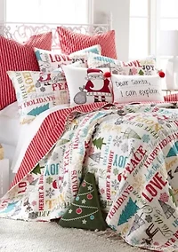 Santa Claus Lane Quilt Set