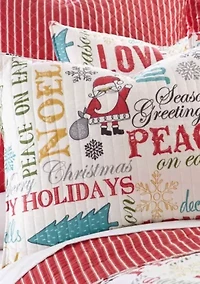 Santa Claus Lane Quilt Set