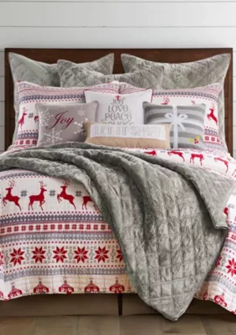 Silent Night Quilt Set