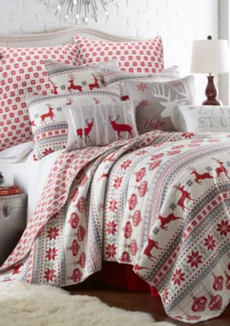 Silent Night Quilt Set