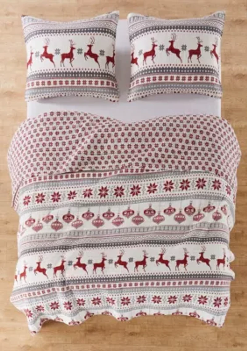 Silent Night Quilt Set