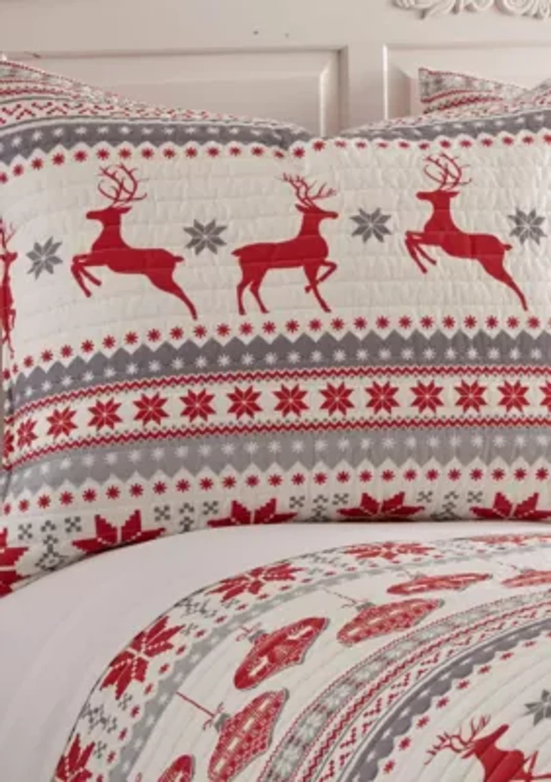 Silent Night Quilt Set