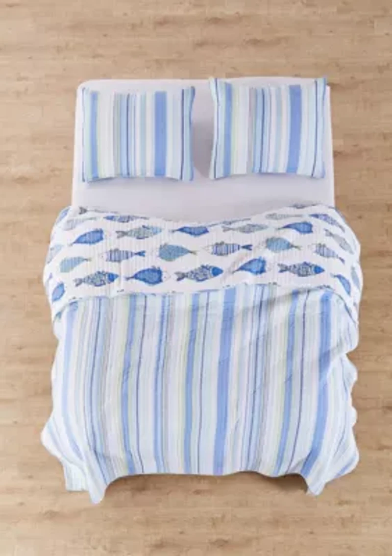 Kochi Fish Quilt Set