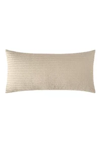 Cloud Waffle Square Pillow