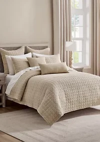 Cloud Waffle Square Pillow