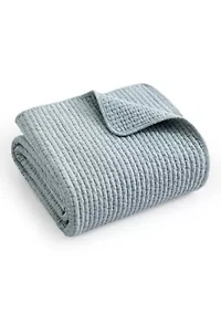 Pick-Stitch Artisan Quilted Throw