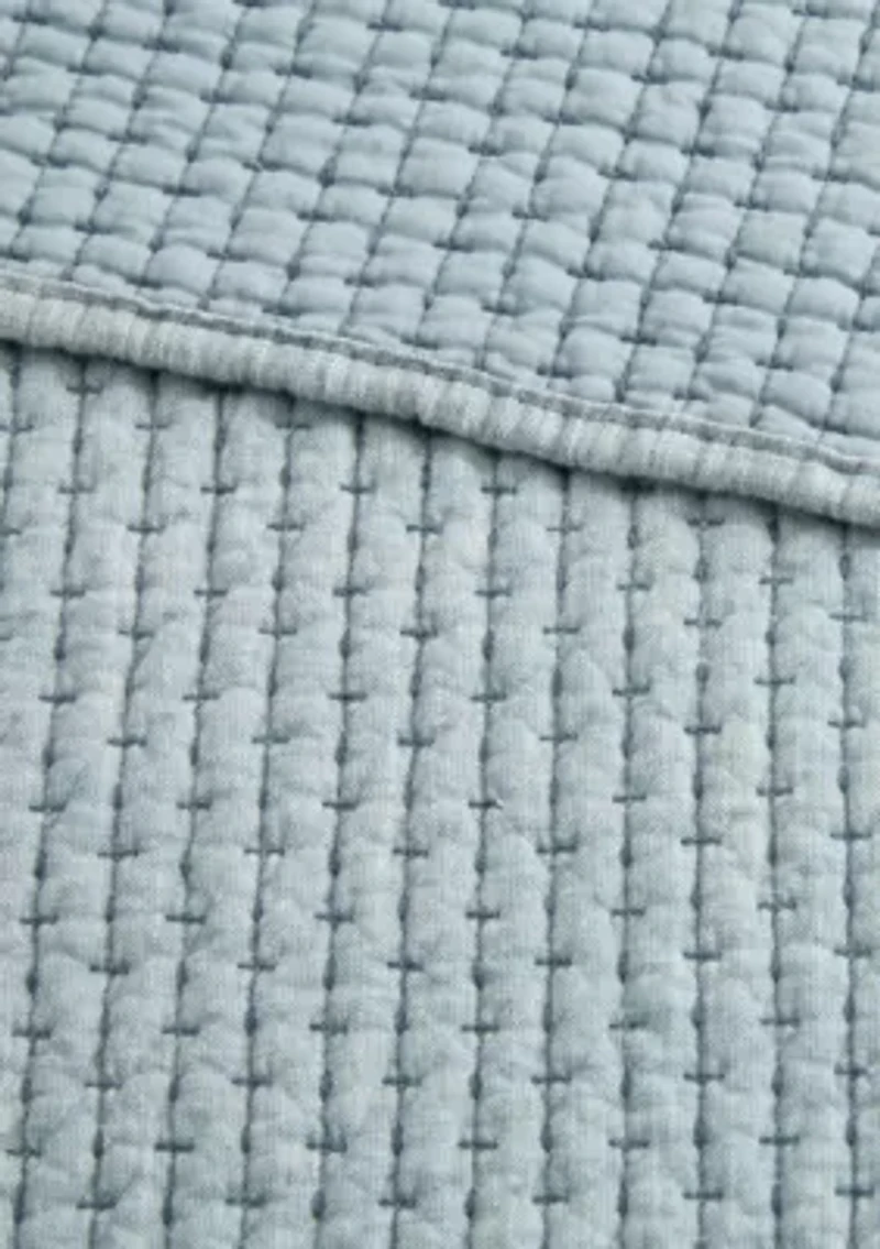 Pick-Stitch Artisan Quilted Throw