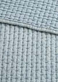 Pick-Stitch Artisan Quilted Throw