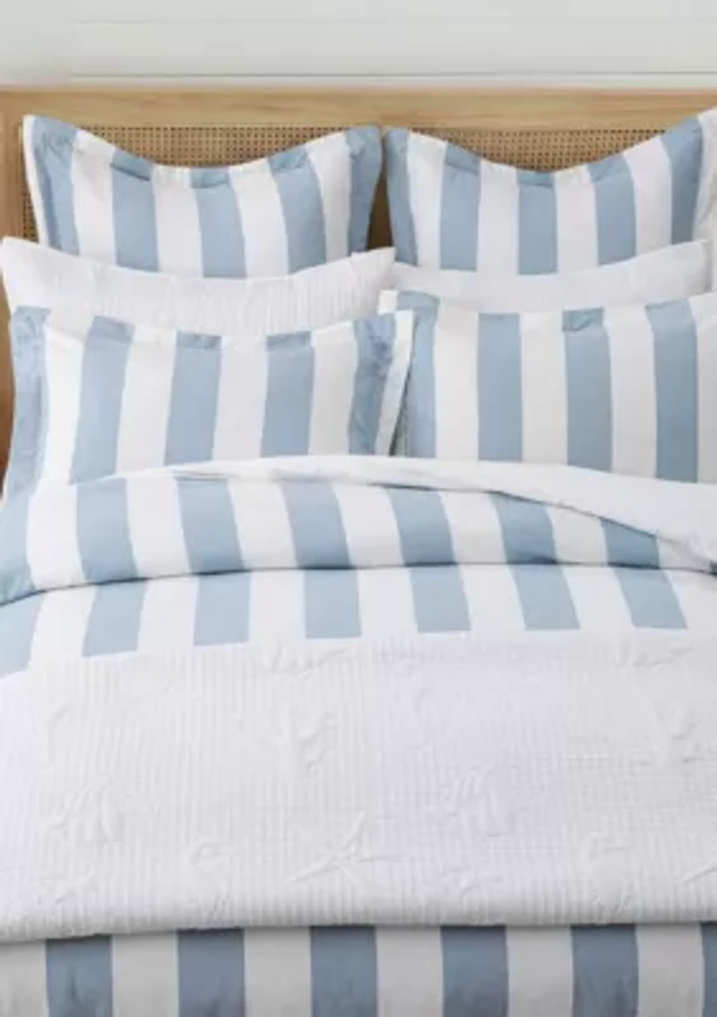 Cabana Woven Stripe Duvet Cover Set