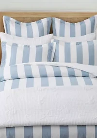 Cabana Woven Stripe Duvet Cover Set