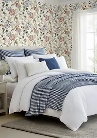 Camden Gingham Stitch Quilt Set