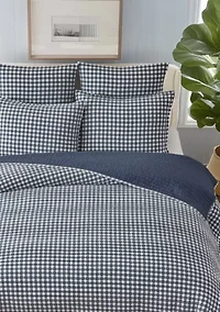 Camden Gingham Stitch Quilt Set