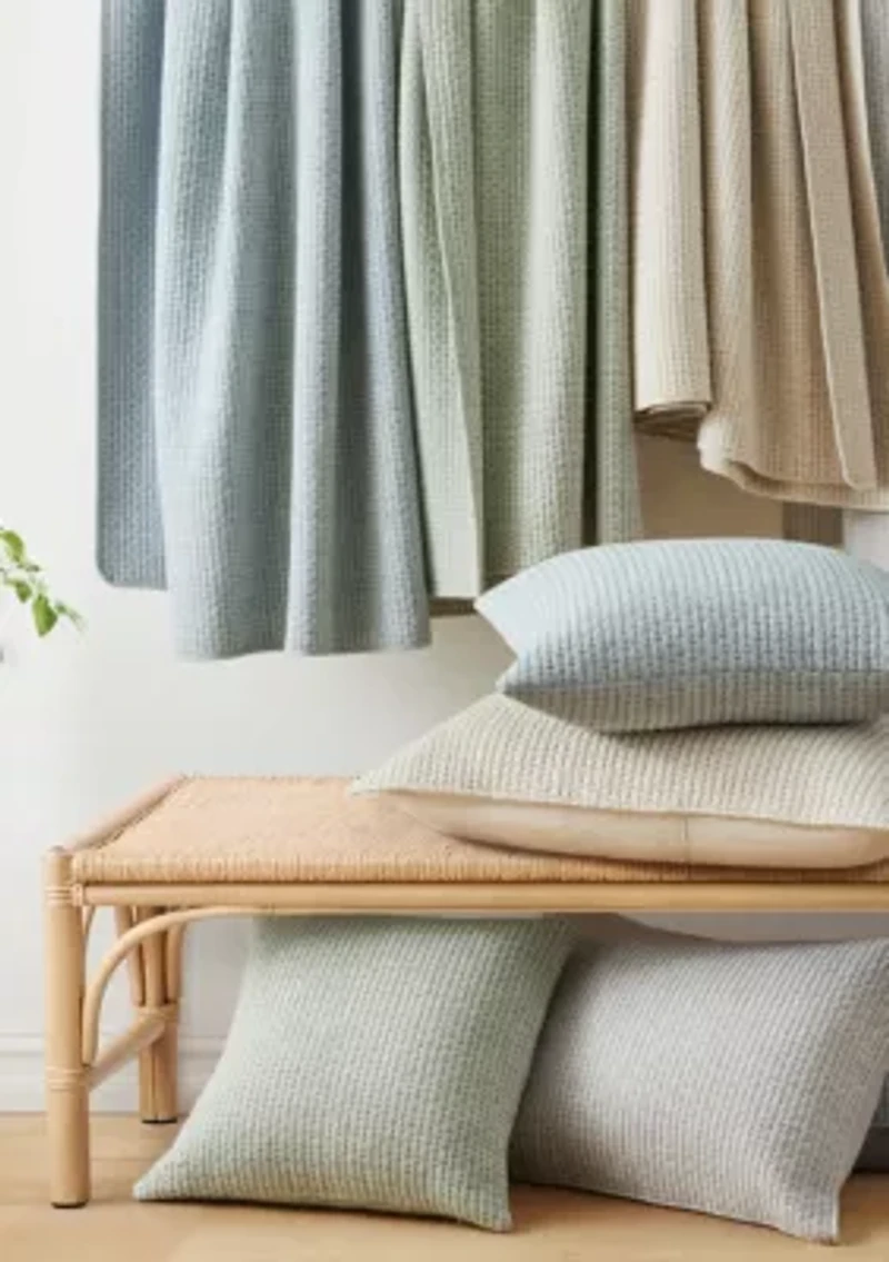 Pick-Stitch Artisan Square Pillow