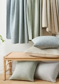 Pick-Stitch Artisan Square Pillow