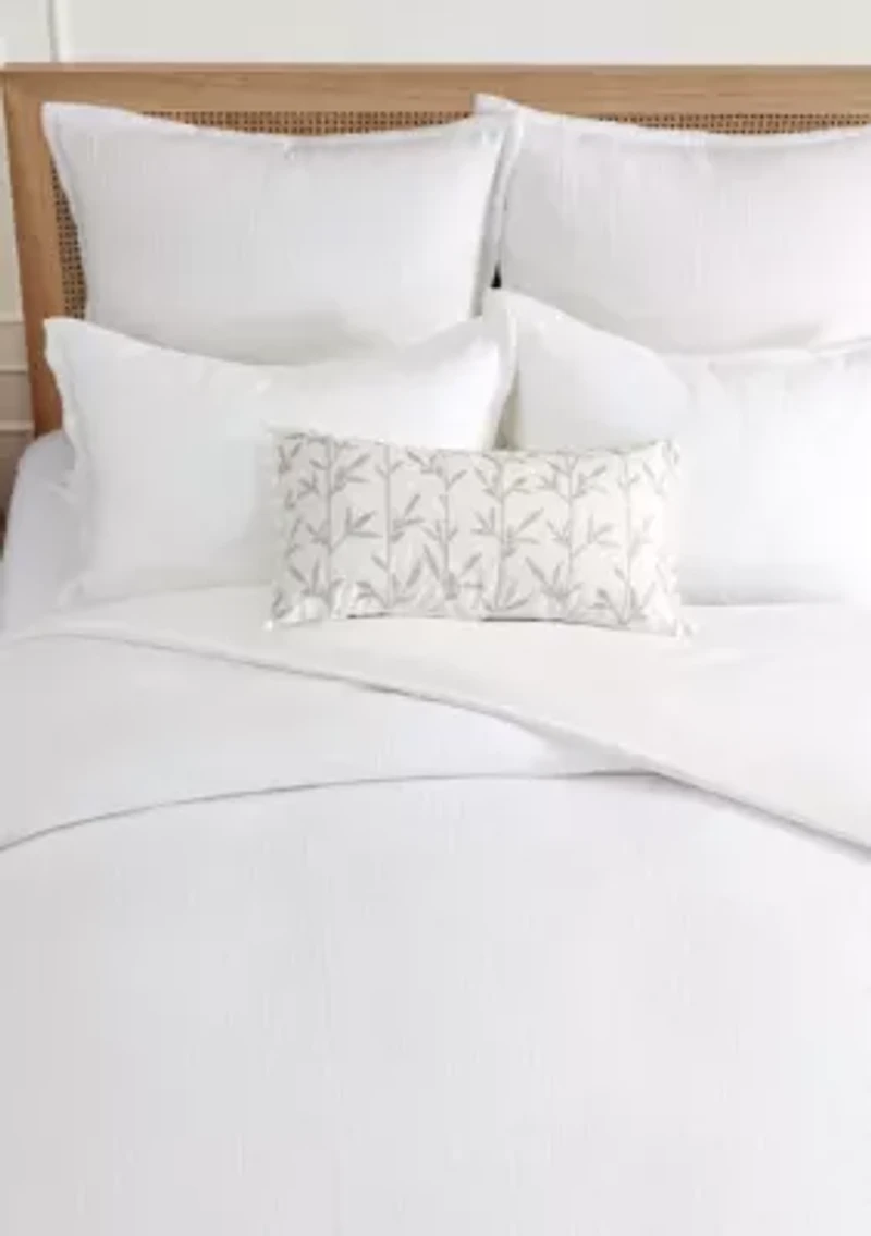 Cotton Tencel Matelasse Comforter Set