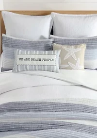 Cotton Tencel Matelasse Comforter Set