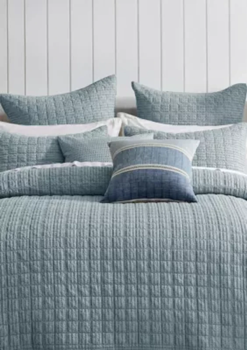 Cloud Waffle Square Euro Sham 2pk