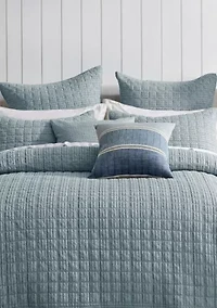 Cloud Waffle Square Euro Sham 2pk