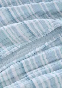 Boracay Stripe Muslin Quilt Set