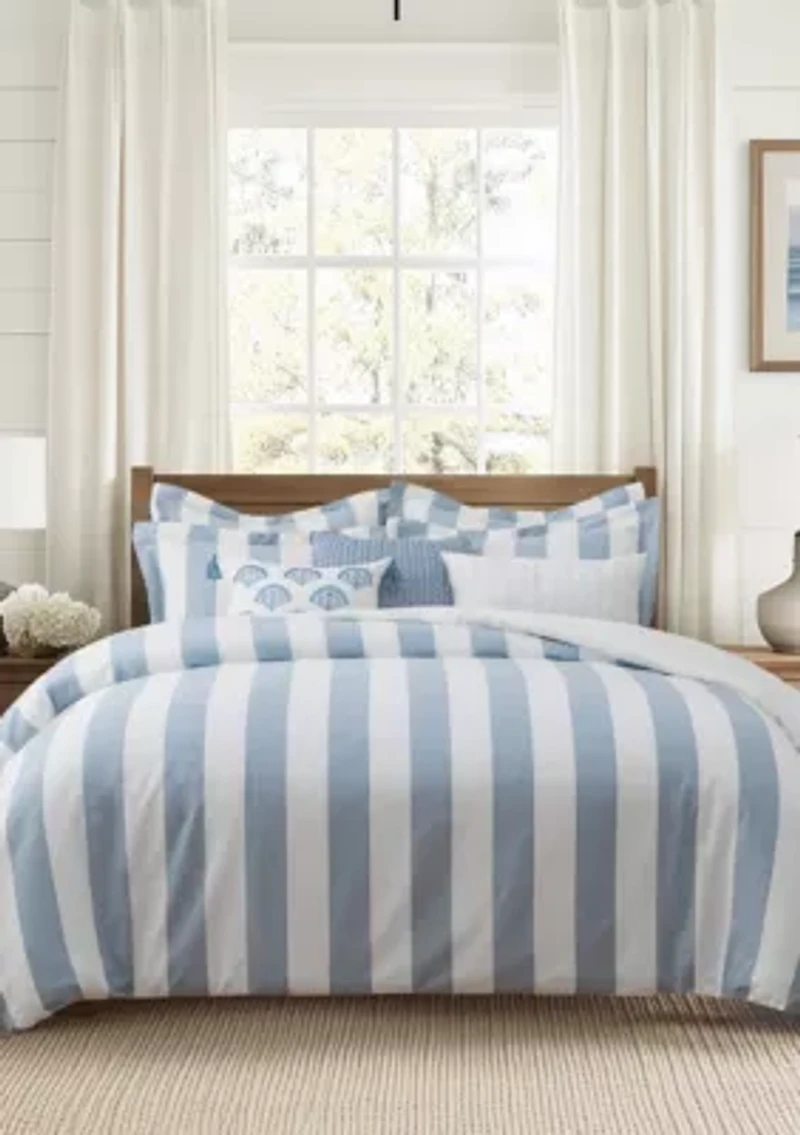 Cabana Woven Stripe Comforter Set