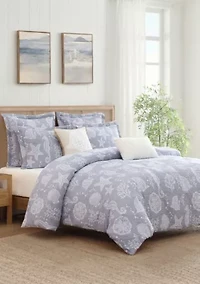 Seaside Charm Euro Sham set of 2